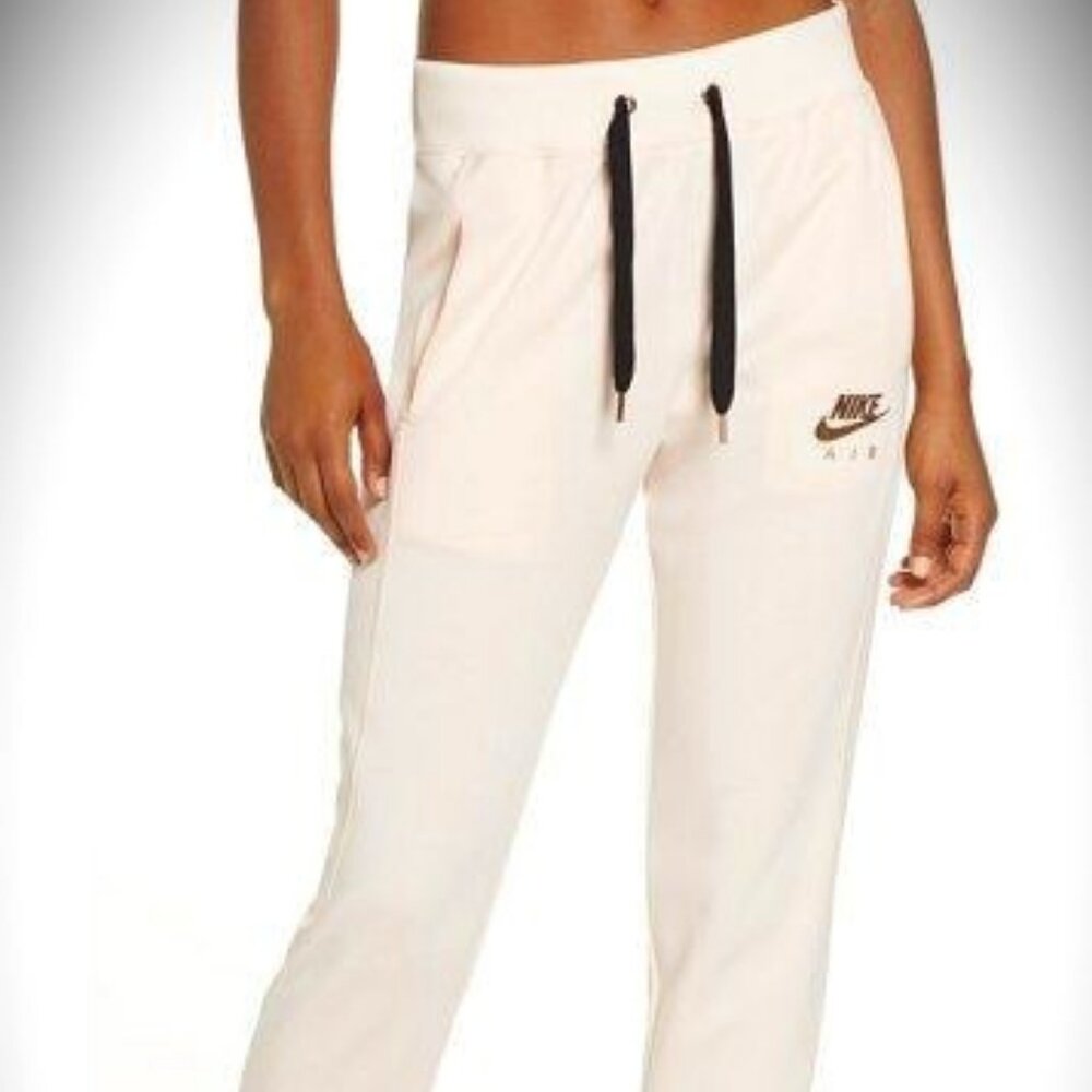 NIKE Sportswear Light Bone Jogger Fleece Pants Women's XL MSRP $80